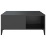 Mesa de centro madera contrachapada negro 80x80x36,5 cm de vidaXL, Mesas de centro - Ref: Foro24-821101, Precio: 74,11 €, Des...