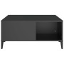 Mesa de centro madera contrachapada negro 80x80x36,5 cm de vidaXL, Mesas de centro - Ref: Foro24-821101, Precio: 74,11 €, Des...