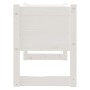 Jardinera madera maciza de pino blanco 78x40x52 cm en Macetas y jardineras | Comprar online en Foru.es