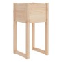 Jardinera de madera maciza de pino 40x40x81 cm en Macetas y jardineras | Comprar online en Foru.es