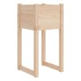 Jardinera 2 unidades madera maciza de pino 40x40x81 cm en Macetas y jardineras | Comprar online en Foru.es