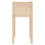 Jardinera 2 unidades madera maciza de pino 40x40x81 cm en Macetas y jardineras | Comprar online en Foru.es