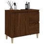Armario de baño madera contrachapada marrón roble 65x33x60 cm de vidaXL, Muebles de baño - Ref: Foro24-819827, Precio: 69,50 ...