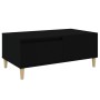 Mesa de centro madera contrachapada negro 90x50x36,5 cm de vidaXL, Mesas de centro - Ref: Foro24-821109, Precio: 47,89 €, Des...