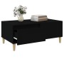 Mesa de centro madera contrachapada negro 90x50x36,5 cm de vidaXL, Mesas de centro - Ref: Foro24-821109, Precio: 47,89 €, Des...