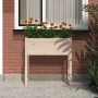 Jardinera de madera maciza de pino 78x40x81 cm en Macetas y jardineras | Comprar online en Foru.es