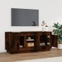Mueble para TV madera contrachapada roble ahumado 102x35x45 cm de vidaXL, Muebles TV - Ref: Foro24-819865, Precio: 61,84 €, D...