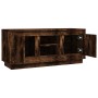 Mueble para TV madera contrachapada roble ahumado 102x35x45 cm de vidaXL, Muebles TV - Ref: Foro24-819865, Precio: 61,84 €, D...