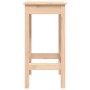 Taburetes altos 2 uds madera maciza de pino 40x40x78 cm en Sillas de comedor | Comprar online en Foru.es