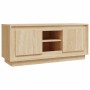 Mueble de TV madera contrachapada roble Sonoma 102x35x45 cm de vidaXL, Muebles TV - Ref: Foro24-819863, Precio: 63,71 €, Desc...