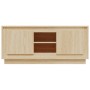 Mueble de TV madera contrachapada roble Sonoma 102x35x45 cm de vidaXL, Muebles TV - Ref: Foro24-819863, Precio: 63,71 €, Desc...