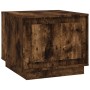 Mesa de centro madera contrachapada roble ahumado 51x50x44 cm de vidaXL, Mesas de centro - Ref: Foro24-819873, Precio: 50,57 ...