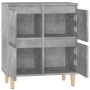 Aparador de madera contrachapada gris hormigón 60x35x70 cm de vidaXL, Aparadores - Ref: Foro24-821160, Precio: 74,06 €, Descu...