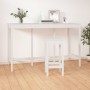 Mesa alta de bar madera maciza de pino blanco 180x80x110 cm en Mesas de comedor | Comprar online en Foru.es