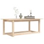 Mesa de centro de madera maciza de pino 110x55x45 cm en Mesas de centro | Comprar online en Foru.es