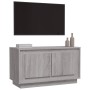 Mueble para TV madera contrachapada gris Sonoma 80x35x45 cm de vidaXL, Muebles TV - Ref: Foro24-819858, Precio: 48,68 €, Desc...