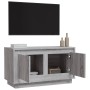 Mueble para TV madera contrachapada gris Sonoma 80x35x45 cm de vidaXL, Muebles TV - Ref: Foro24-819858, Precio: 48,68 €, Desc...