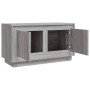 Mueble para TV madera contrachapada gris Sonoma 80x35x45 cm de vidaXL, Muebles TV - Ref: Foro24-819858, Precio: 48,68 €, Desc...