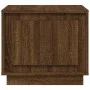 Mesa de centro madera contrachapada roble marrón 51x50x44 cm de vidaXL, Mesas de centro - Ref: Foro24-819875, Precio: 50,99 €...
