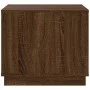 Mesa de centro madera contrachapada roble marrón 51x50x44 cm de vidaXL, Mesas de centro - Ref: Foro24-819875, Precio: 50,99 €...