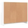 Aparador madera de ingeniería blanco brillante 91x28x75 cm de vidaXL, Aparadores - Ref: Foro24-823010, Precio: 129,47 €, Desc...