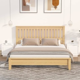Mesitas de noche 2 uds madera contrachapada blanco 44x35x45 cm de vidaXL, Mesitas de noche - Ref: Foro24-819837, Precio: 51,8...