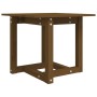 Mesa de centro madera maciza de pino marrón miel 50x50x45 cm en Mesas de centro | Comprar online en Foru.es