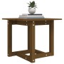 Mesa de centro madera maciza de pino marrón miel 50x50x45 cm en Mesas de centro | Comprar online en Foru.es