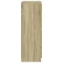 Cajonera de madera contrachapada roble Sonoma 60x36x103 cm de vidaXL, Cajoneras - Ref: Foro24-823019, Precio: 97,08 €, Descue...