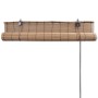 Persianas enrollables de bambú marrón 120x160 cm de vidaXL, Persianas y estores - Ref: Foro24-241328, Precio: 29,68 €, Descue...