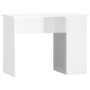 Escritorio madera contrachapada blanco brillante 100x55x75 cm de vidaXL, Escritorios - Ref: Foro24-823026, Precio: 74,81 €, D...