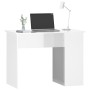 Escritorio madera contrachapada blanco brillante 100x55x75 cm de vidaXL, Escritorios - Ref: Foro24-823026, Precio: 74,81 €, D...