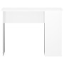 Escritorio madera contrachapada blanco brillante 100x55x75 cm de vidaXL, Escritorios - Ref: Foro24-823026, Precio: 74,81 €, D...