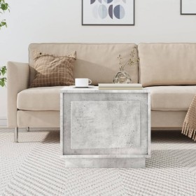 Mesa de centro madera contrachapada gris hormigón 51x50x44 cm de vidaXL, Mesas de centro - Ref: Foro24-819872, Precio: 50,48 ...