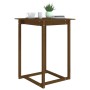 Mesa alta de bar madera maciza de pino marrón miel 80x80x110 cm en Mesas de comedor | Comprar online en Foru.es