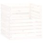 Compostador de madera maciza de pino blanco 80x80x78 cm en Compostaje | Comprar online en Foru.es