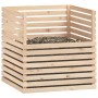 Compostador de madera maciza de pino 100x100x102 cm en Compostaje | Comprar online en Foru.es