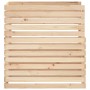 Compostador de madera maciza de pino 100x100x102 cm en Compostaje | Comprar online en Foru.es