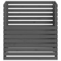 Compostador de madera maciza de pino gris 100x100x102 cm en Compostaje | Comprar online en Foru.es