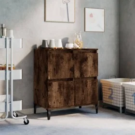 Smoked oak plywood sideboard 60x35x70 cm by vidaXL, Sideboards - Ref: Foro24-821169, Price: 80,82 €, Discount: %