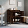 Aparador madera contrachapada color roble ahumado 60x35x70 cm de vidaXL, Aparadores - Ref: Foro24-821169, Precio: 81,86 €, De...