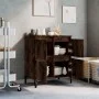 Smoked oak plywood sideboard 60x35x70 cm by vidaXL, Sideboards - Ref: Foro24-821169, Price: 80,82 €, Discount: %