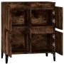 Smoked oak plywood sideboard 60x35x70 cm by vidaXL, Sideboards - Ref: Foro24-821169, Price: 80,82 €, Discount: %