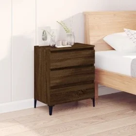 Oak brown plywood sideboard 60x35x70 cm by vidaXL, Sideboards - Ref: Foro24-823055, Price: 60,03 €, Discount: %