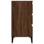 Aparador madera contrachapada marrón roble 60x35x70 cm de vidaXL, Aparadores - Ref: Foro24-823055, Precio: 60,50 €, Descuento: %