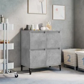Aparador de madera contrachapada gris hormigón 60x35x70 cm de vidaXL, Aparadores - Ref: Foro24-821168, Precio: 71,16 €, Descu...