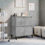 Aparador de madera contrachapada gris hormigón 60x35x70 cm de vidaXL, Aparadores - Ref: Foro24-821168, Precio: 72,15 €, Descu...