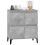 Aparador de madera contrachapada gris hormigón 60x35x70 cm de vidaXL, Aparadores - Ref: Foro24-821168, Precio: 72,15 €, Descu...