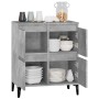 Aparador de madera contrachapada gris hormigón 60x35x70 cm de vidaXL, Aparadores - Ref: Foro24-821168, Precio: 72,15 €, Descu...