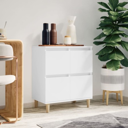 Aparador de madera contrachapada blanco 60x35x70 cm de vidaXL, Aparadores - Ref: Foro24-821156, Precio: 70,59 €, Descuento: %